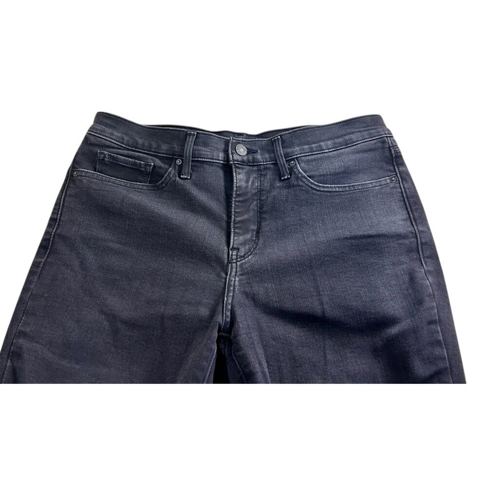 Women's Levis 311 Shaping Skinny Black Jeans Sz 30 Stretch 28" Inseam Mid-Rise - Picture 4 of 6